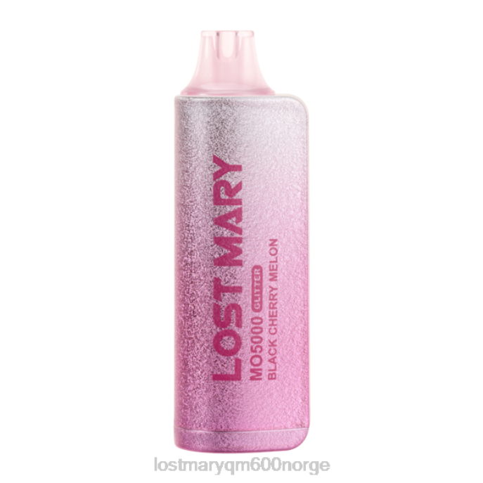 V4X2F121 LOST MARY store - svart kirsebær melon LOST MARY MO5000 glitter utgave