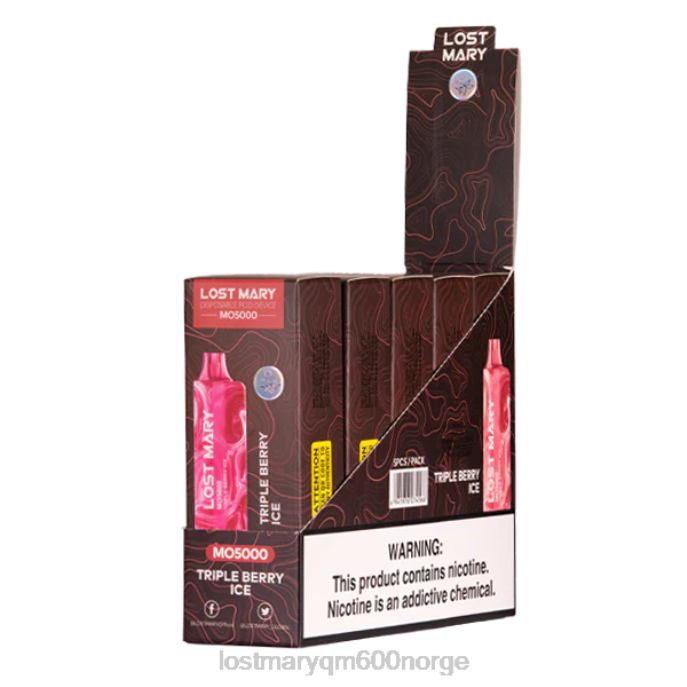 V4X2F75 LOST MARY vape review - trippel bæris LOST MARY MO5000