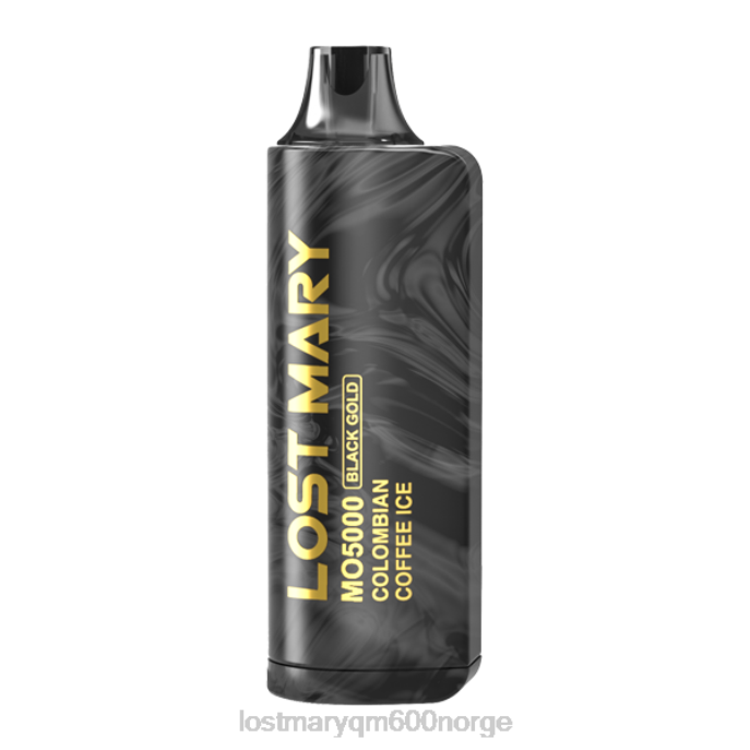 V4X2F94 LOST MARY review - colombiansk kaffeis LOST MARY MO5000 sort gull utgave