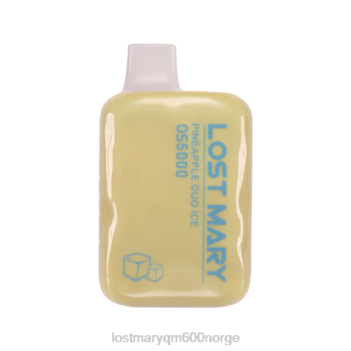 V4X2F56 LOST MARY vape pris - ananas duo is LOST MARY OS5000