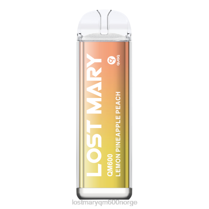 V4X2F163 LOST MARY Norge - sitron ananas fersken LOST MARY QM600 engangs vape