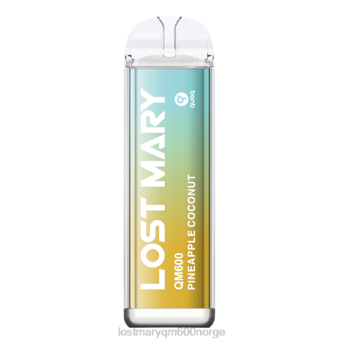 V4X2F169 LOST MARY flavours - ananas kokos LOST MARY QM600 engangs vape