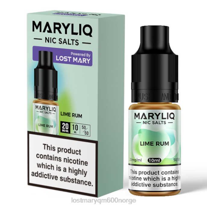 V4X2F212 LOST MARY pris - lime LOST MARY MARYLIQ nic salter - 10 ml