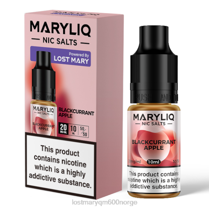 V4X2F221 LOST MARY store - solbær LOST MARY MARYLIQ nic salter - 10 ml