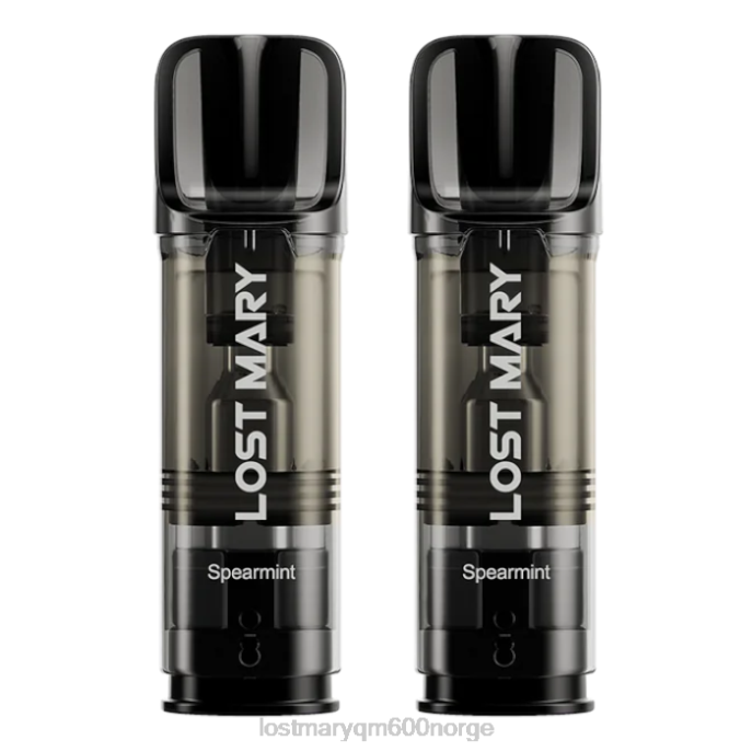 V4X2F176 LOST MARY vape pris - spearmint LOST MARY Tappo forhåndsfylte pods - 20mg - 2pk